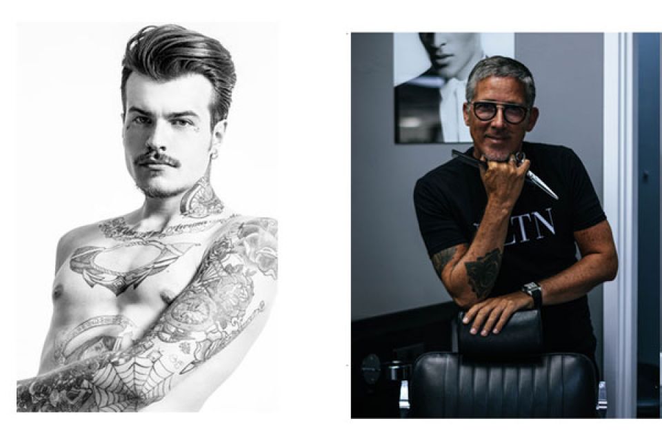 MEN'S CHRISTMAS PARTY HAIRSTYLES