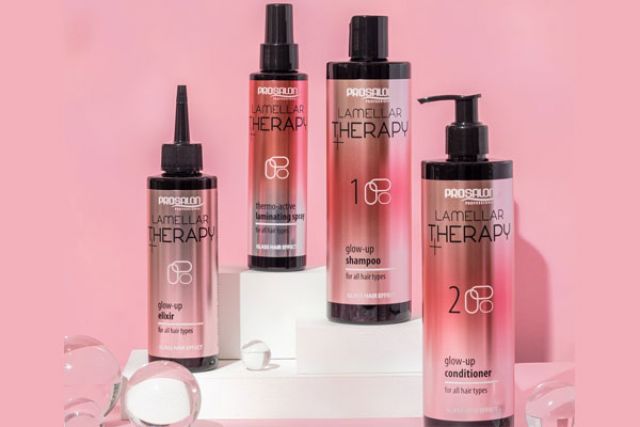 LAMELLAR THERAPY Mega smoothing - a glamourous effect for all hair types