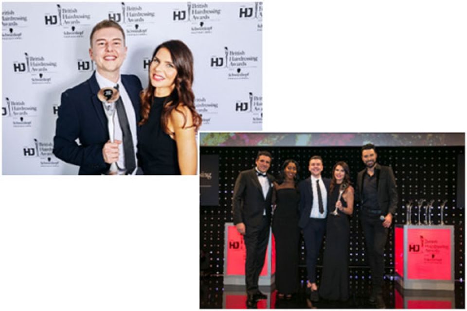 Barnsley hairdressers named as North Eastern Hairdresser of the Year at HJ’s British Hairdressing Awards 2018